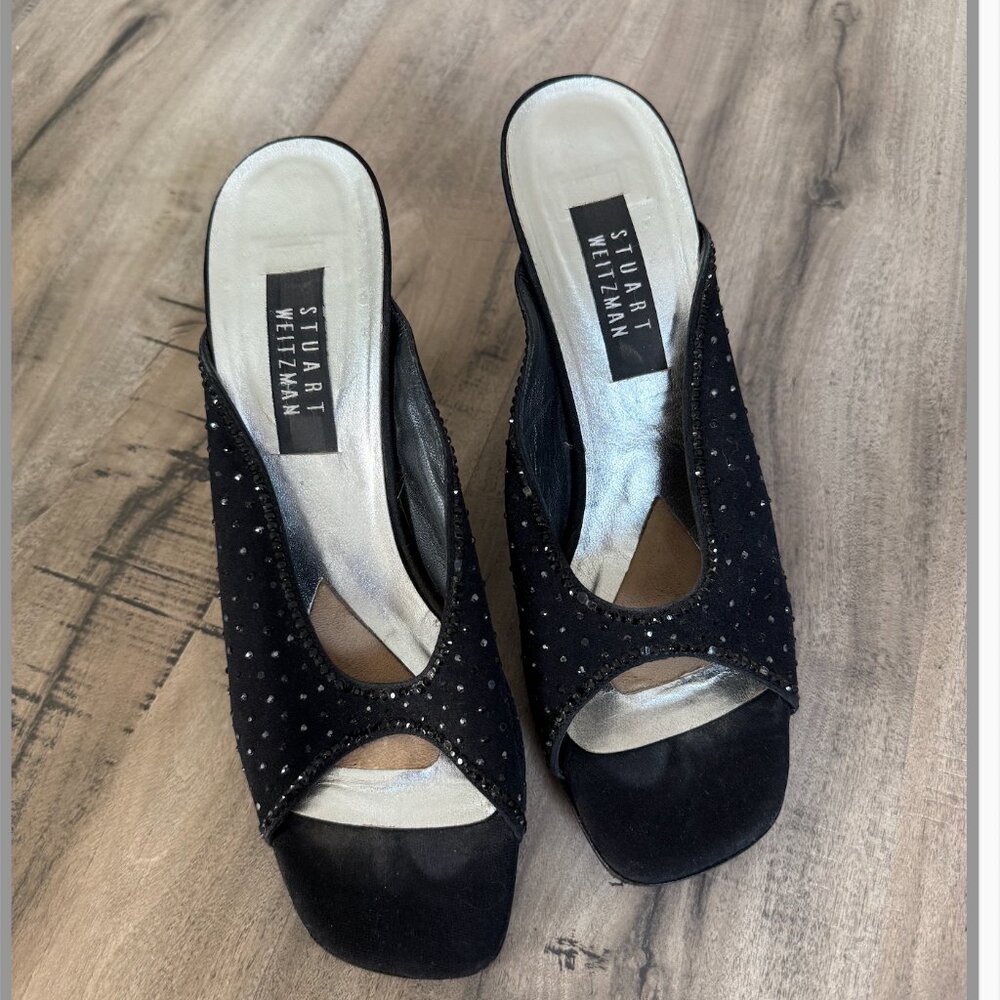 Vintage Stuart Weitzman Mule Heels - Size 8.5